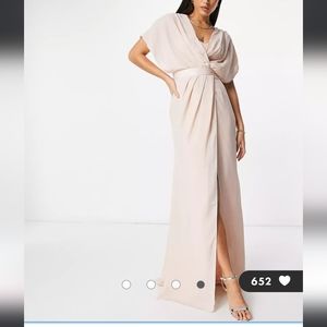 Blush maxi dress, Asos size 12